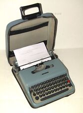 Vintage 1970s Olivetti Lettera 22 Typewriter with case, used for sale  Shipping to South Africa