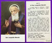 Santino holy card usato  Italia