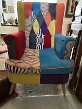 Poltrona sedia tessuto usato  Santa Margherita Ligure