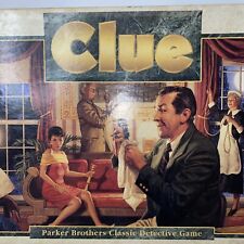 Parker Brothers Clue Vintage Clásico Detective Juego de Mesa Completo 1992 LEER segunda mano  Embacar hacia Argentina