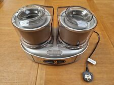 Cuisinart Double Bowl ice cream, frozen yoghurt and sorbet maker. Hardly used. for sale  Shipping to South Africa