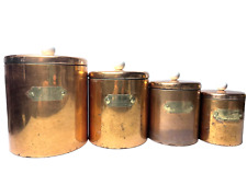 Vintage copper canister for sale  Felton