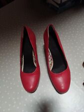 Bequeme pumps rot gebraucht kaufen  Ansbach