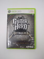 Guitar Hero: Metallica (Microsoft Xbox 360, 2009) Completo Probado CIB X360 95735 segunda mano  Embacar hacia Argentina
