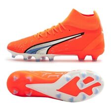 Usado, Chuteiras de futebol masculinas PUMA ULTRA PRO FG/AG laranja/branco/azul (107240-01) comprar usado  Enviando para Brazil