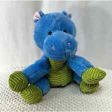 Hipopótamo bicho de pelúcia TJM pequeno safári cabo verde azul 10" sentado pequeno comprar usado  Enviando para Brazil