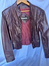 women s leather jacket sz 7 8 for sale  San Diego