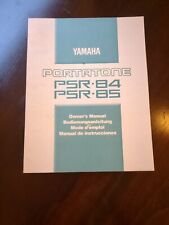 Usado, Yamaha PSR-84 e PSR-85 Teclado Digital Portatone Livro Manual do Proprietário Original comprar usado  Enviando para Brazil