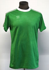 Usado, Camiseta deportiva de colección Adidas trébol de poliéster de 3 rayas talla L EE. UU. segunda mano  Embacar hacia Mexico