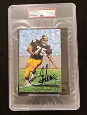 Usado, Cartão de arte Mean Joe Greene 1994 assinado linha de gol GLAC Steelers autógrafo PSA/DNA comprar usado  Enviando para Brazil