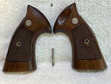 SMITH & WESSON, VINTAGE K FRAME FOOTBALL CUT  DIAMOND TARGET GRIPS, #3 for sale  Western Grove