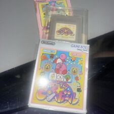 Nintendo Gameboy Kirby's Pinball Land japonés en caja con manual segunda mano  Embacar hacia Argentina
