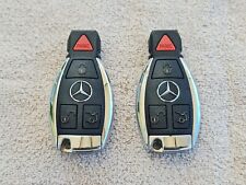 2 MERCEDES BENZ OEM GENUÍNO 4 BOTÕES CONTROLE REMOTO CHAVEIRO INTELIGENTE GLK GL C CL E SL comprar usado  Enviando para Brazil