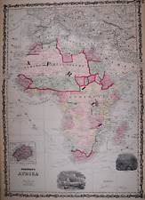 1862 map africa for sale  Schertz