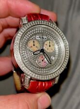 Relógio masculino Joe Rodeo Jojo clássico diamante 1,75 quilates Benny Don Techno , usado comprar usado  Enviando para Brazil