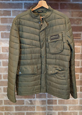 Barbour piumino verde usato  Roma