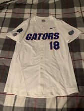 Camiseta de beisebol Nike Florida Gators 2016 College World Series tamanho 46 branca SEC, usado comprar usado  Enviando para Brazil