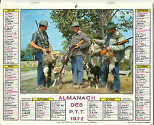 Almanach ptt 1972.chasseurs d'occasion  Villenave-d'Ornon