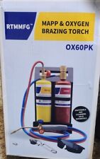 RTMMFG Oxygen MAPP Torch Kit Portable Cylinder Metal Stand, for Soldering,... for sale  Shipping to South Africa