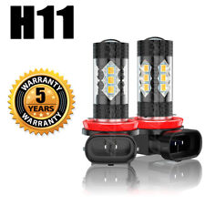 Farol de LED 4 lados H11 lâmpadas de feixe alto ou baixo 80W 330000LM 3000K 2 peças comprar usado  Enviando para Brazil