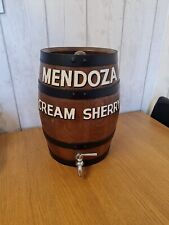 Vintage Sherry Barrel. Mendoza Cream Sherry. Home Bar. Man Cave. for sale  Shipping to South Africa