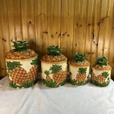 Ceramic pineapple canister for sale  Bishopville