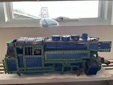MECCANO MOC 1950/60's Tank Locomotive Blue/Green 32" Approx 7-8kgs Pieces WOW for sale  Shipping to South Africa
