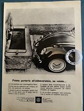 Rara pubblicita volkswagen usato  Torino