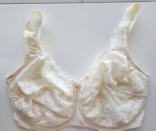 NWOT Elila Full Coverage Stretch Lace Underwire Bra 2311, 36J Ivory for sale  Shipping to South Africa