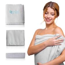 Kit de toalha de sauna REVIIV sauna bambu algodão barreira higiênica para cobertor infravermelho comprar usado  Enviando para Brazil