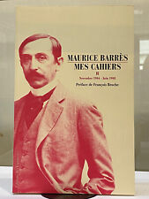 Maurice barrès cahiers d'occasion  Levallois-Perret