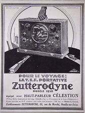 1928 tsf zutterodyne d'occasion  Expédié en Belgium