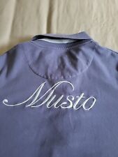 Musto signature embroidered for sale  FELTHAM
