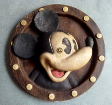 Mickey resin clock d'occasion  Expédié en Belgium