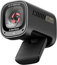 Webcam AnkerWork C310 4K AI foco automático/enquadramento de IA para chamadas de vídeo/transmissão ao vivo comprar usado  Enviando para Brazil