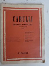 Carulli. metodo completo usato  Carpi