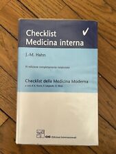 Checklist medicina interna usato  Bozen