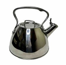All-Clad Stainless Steel Whistling Tea Kettle Teapot 2 Qt Model A44727320 EUC! for sale  Shipping to South Africa
