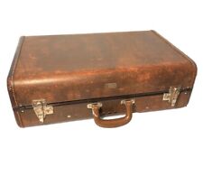 Maleta rígida Samsonite equipaje pátina envejecida vintage años 50 a cuadros, usado segunda mano  Embacar hacia Argentina