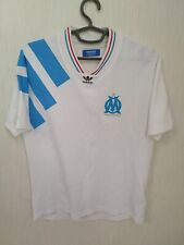 Talla S/M adulto Olympique Marsella Camiseta de fútbol Adidas réplicas retro camisa años 90 segunda mano  Embacar hacia Argentina