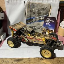 VINTAGE 1986 TAMIYA RC SUPER-SHOT 4WD RACE BUGGY  GOLD RARE for sale  Shipping to South Africa