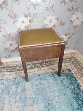 Antique padded stool for sale  ROTHERHAM