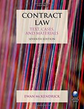 Contract law text for sale  UK
