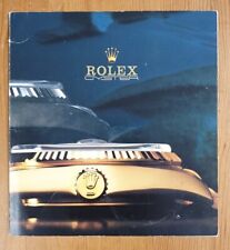 Rolex catalogue 1986 for sale  BOLTON