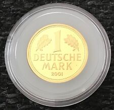 Gold münze 2001 gebraucht kaufen  Schweinfurt