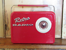 Retro radio lunchbox for sale  Aptos