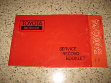 Owners service book for sale  NOTTINGHAM