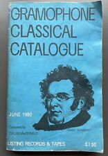 Gramophone classical catalogue for sale  Ireland