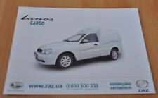 ZAZ Lanos Cargo Daewoo Brochure Prospekt, używany na sprzedaż  PL