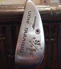 Mizuno 1 Driving Iron 14 Degree Steel shaft RH ~40" Golf Club Hybrid Style Head for sale  Shipping to South Africa